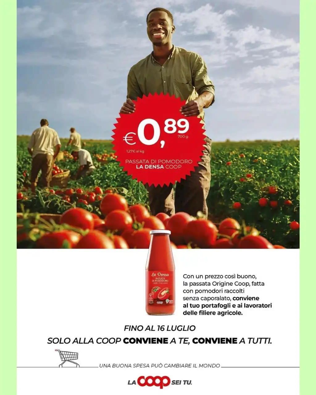 Passata di caporalato Coop. La Campagna che è un autogol di comunicazione