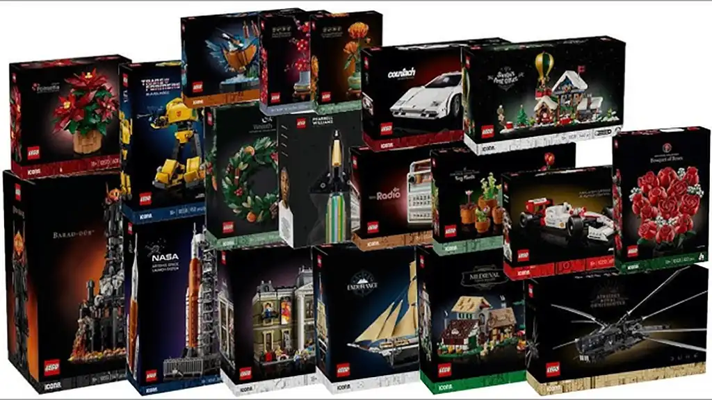 i nuovi pack di Lego Icons