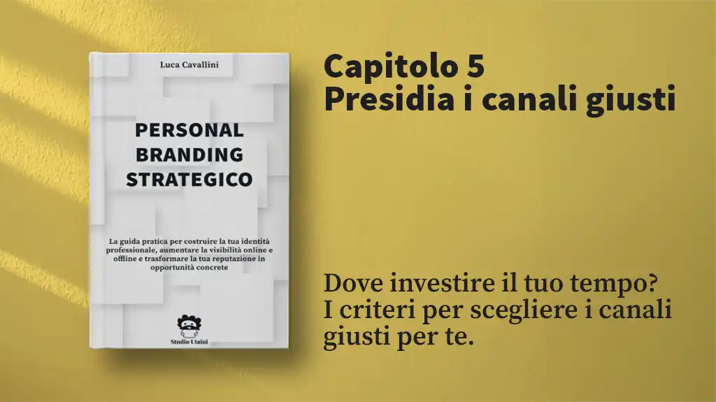 Scegliere i Canali Social: 4 Criteri per Non Perdere Tempo