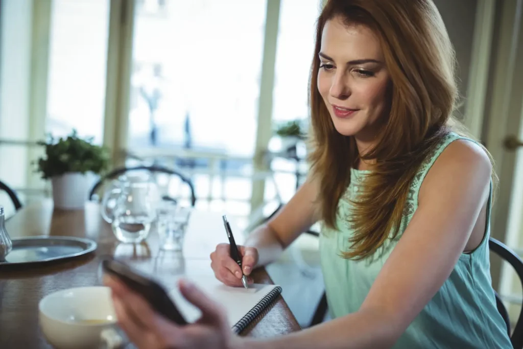 Hotel manager preparing a personalised quotation for a guest enquiry