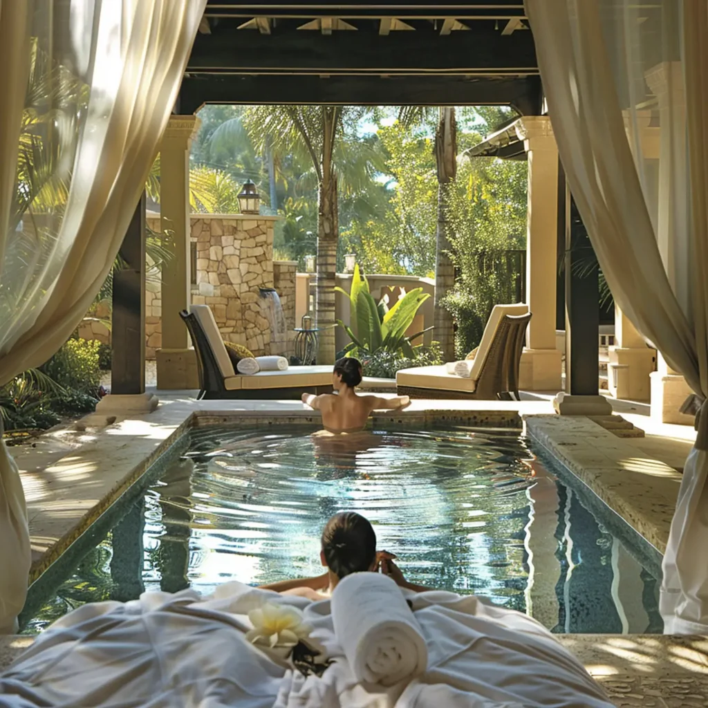 Boutique hotel guest experiencing a memorable stay